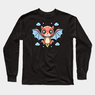 Cute baby pterodactyl Long Sleeve T-Shirt